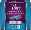 Size 1 Incontinence Bladder Support 21 Count K922942