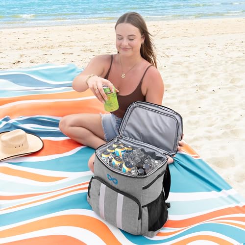 54 Can Leakproof Insulated Cooler Backpack J14714