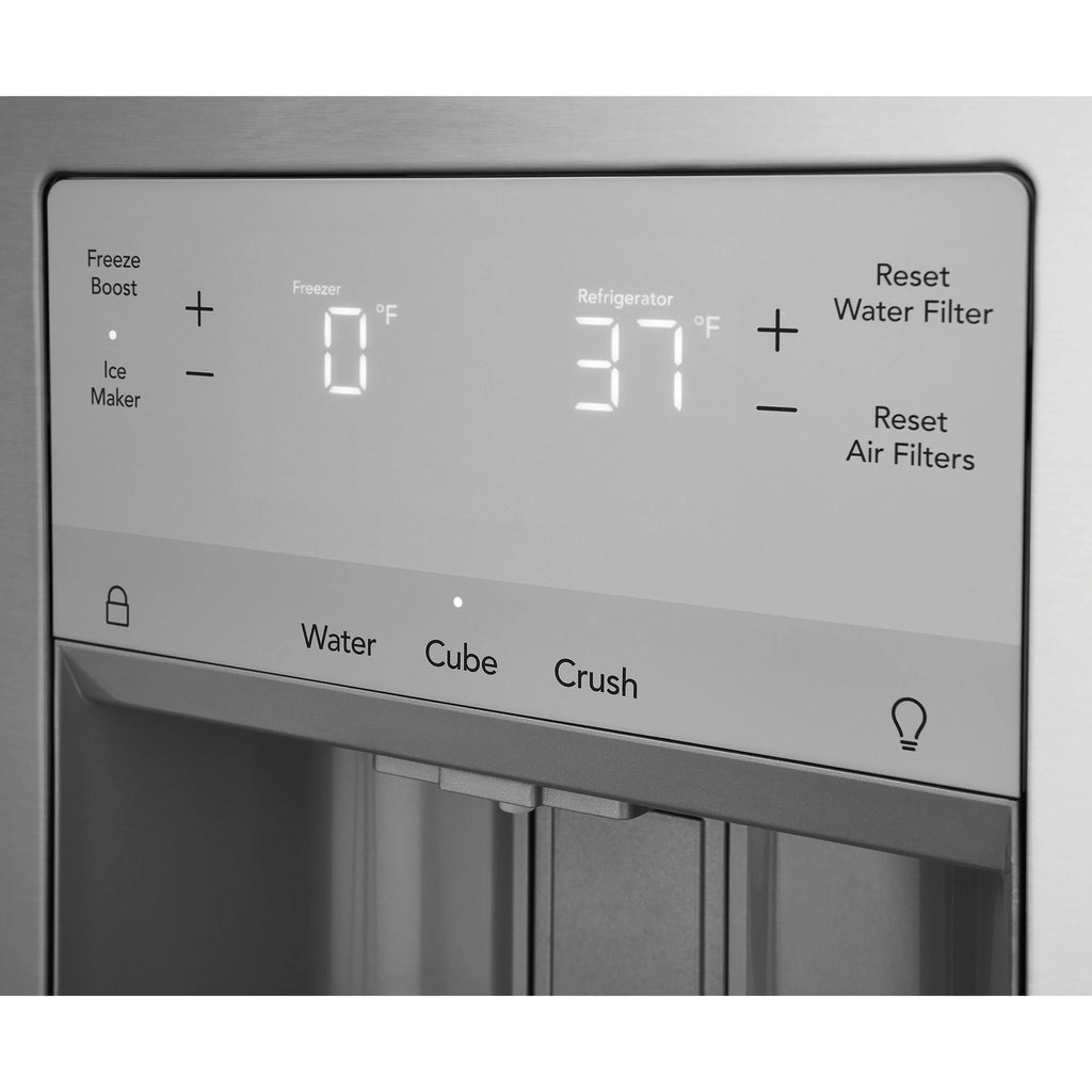 36 In. 22.6 Cu Ft. Stainless Steel French Door Refrigerator D878