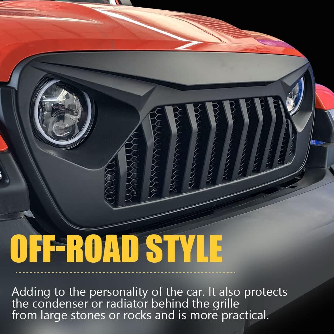 Matte Black Front Grill Cover H86457
