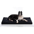 Black Medium Orthopedic Dog Crate Pad K5364