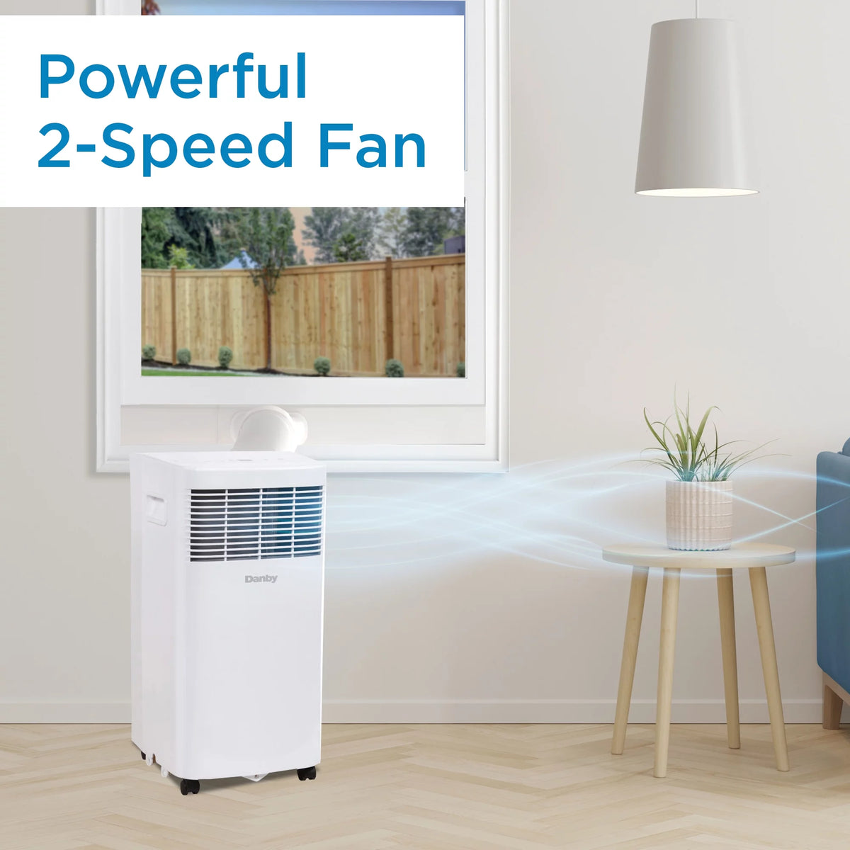 5000 BTU White Portable AC V68450