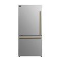 17.2 Cu. Ft. Refrigerator and Bottom Freezer with Ice Maker in Stainless Steel R9215