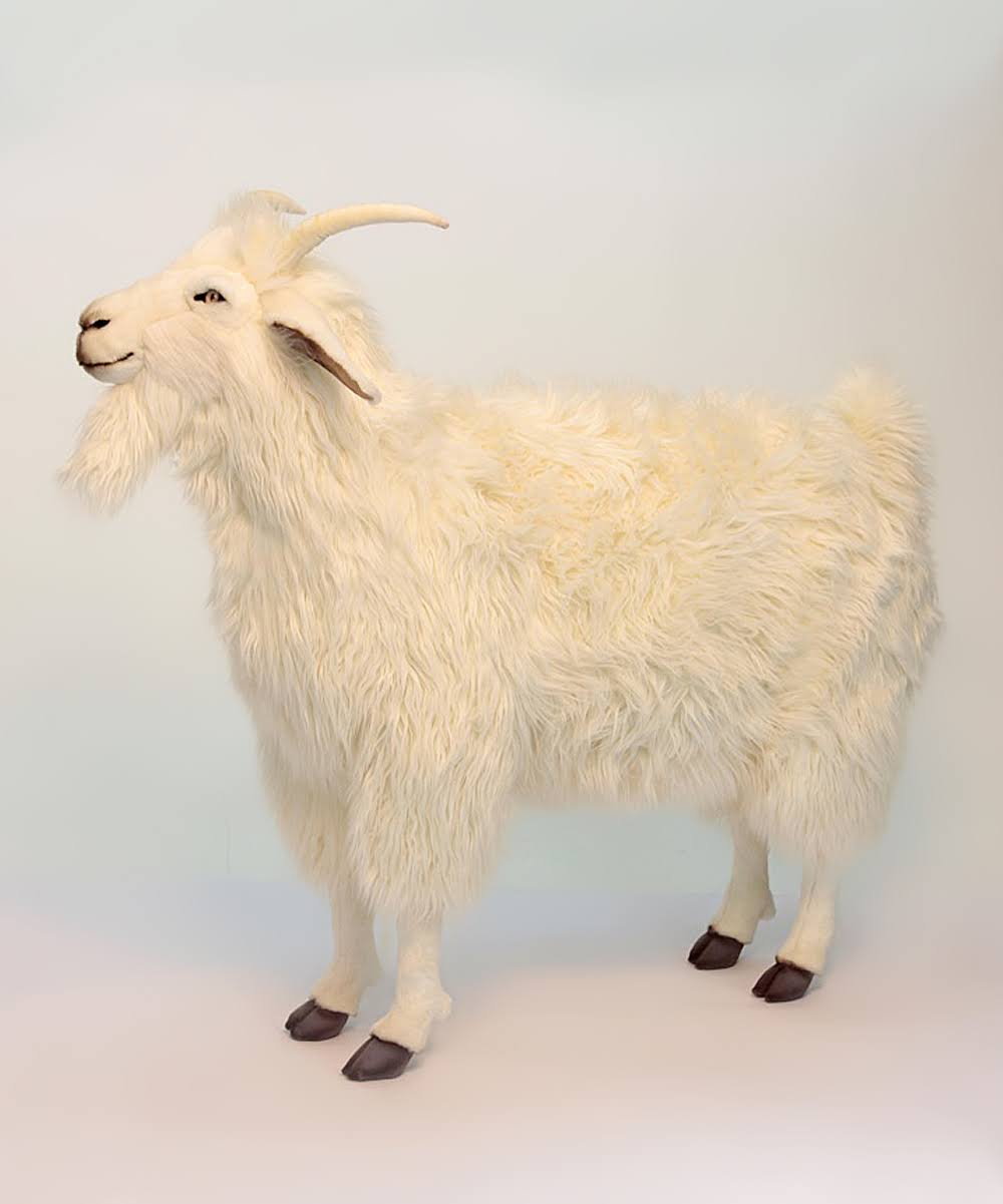 Stuffed Cashmere Goat Z9794
