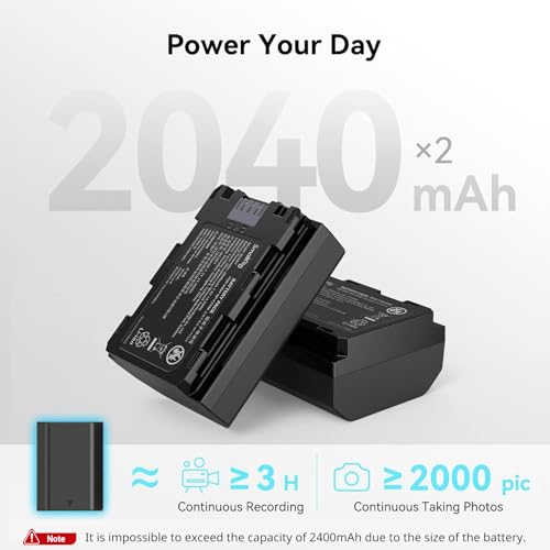 Camera Battery Charger Set for NP-FZ100 W5704