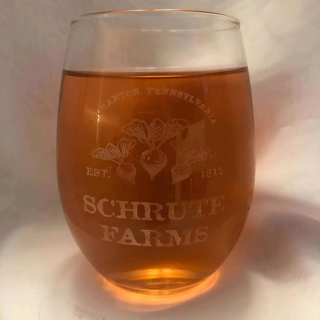 Wine Glass 21 Oz Engraved O216