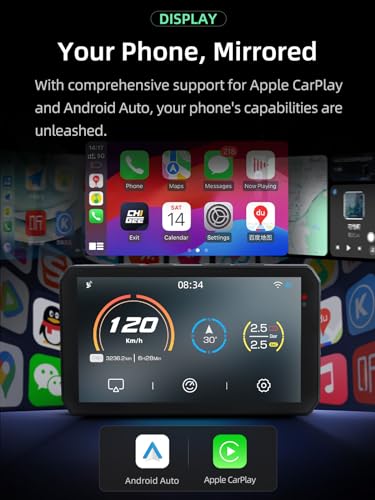 5" IP68 Waterproof Motorcycle GPS Navigation System A891