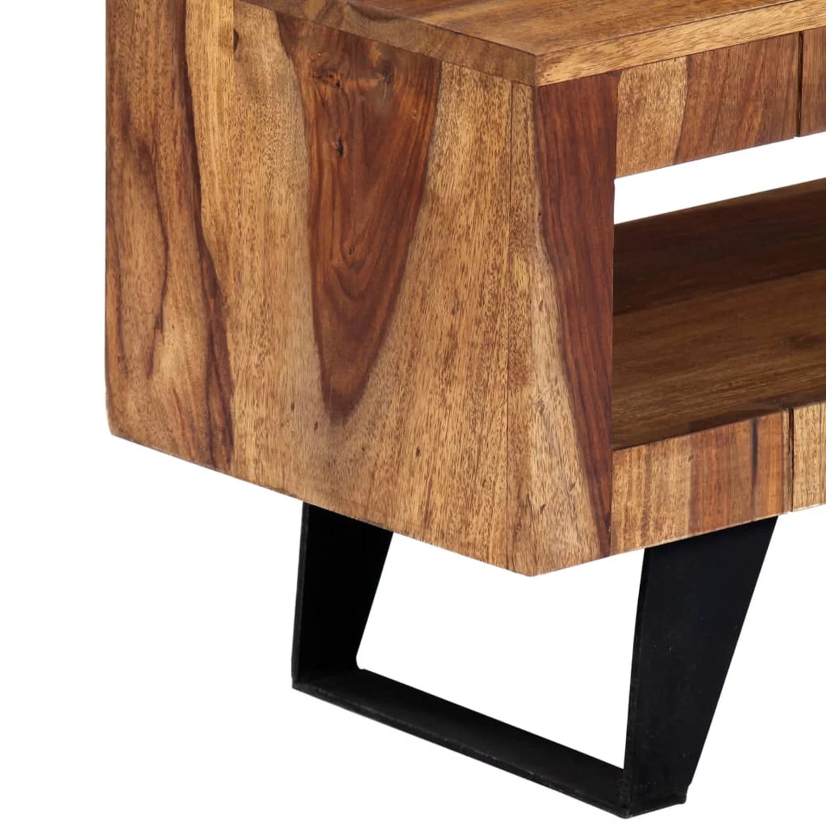 Solid Sheesham Wood TV Cabinet Q8632