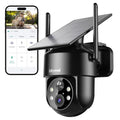 Wireless Outdoor Solar Security Cameras 2K 360° View S80835