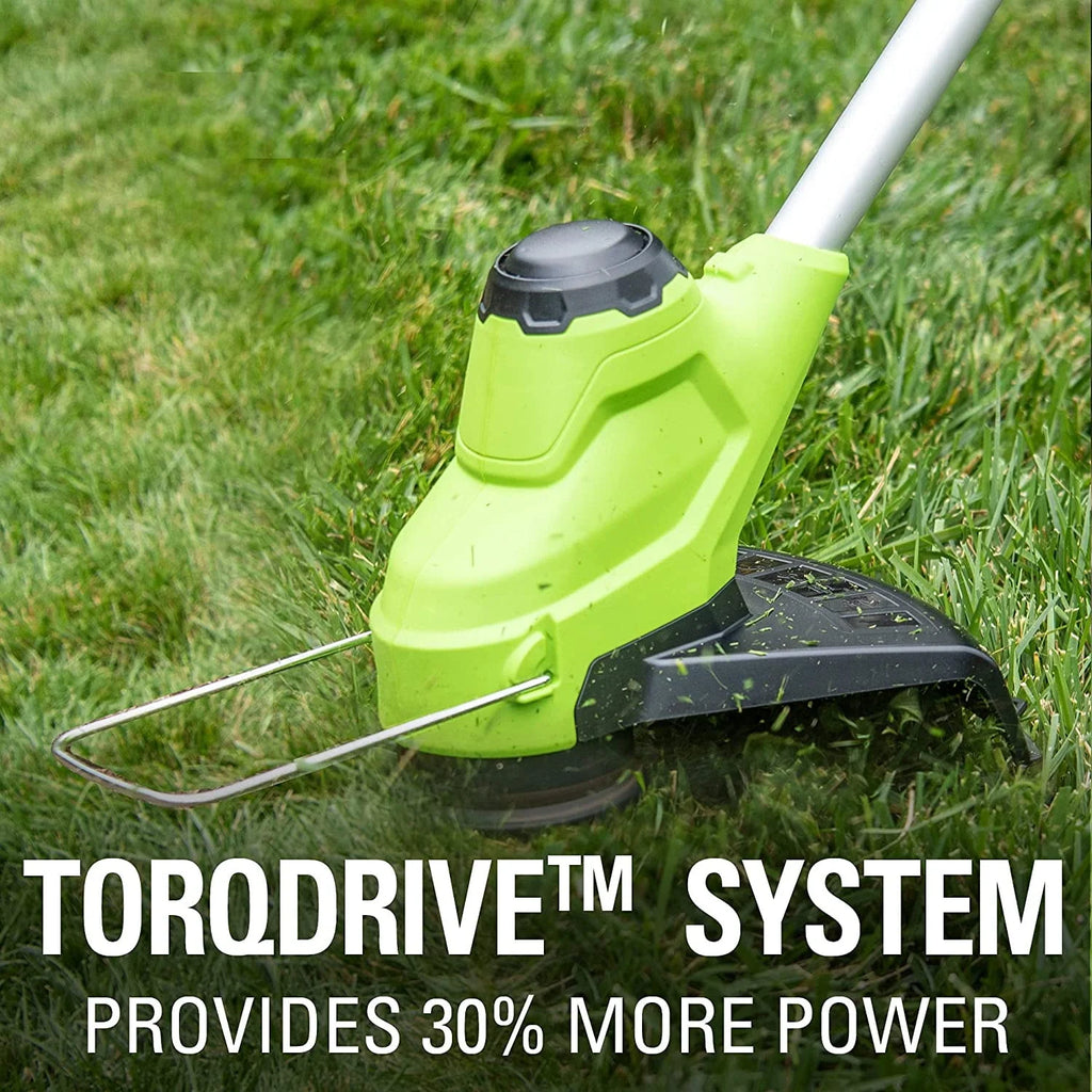 24V 12-inch String Trimmer with 2Ah Battery and Charger U761
