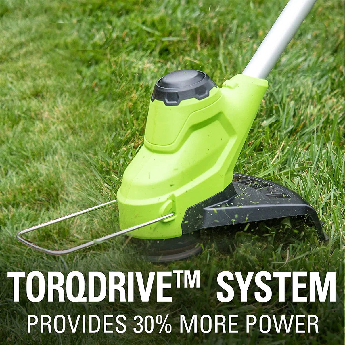 24V 12-inch String Trimmer with 2Ah Battery and Charger U761