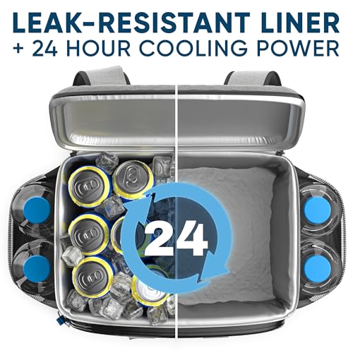 54 Can Leakproof Insulated Cooler Backpack J14714