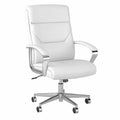 White High Back Leather Executive Office Chair M79370