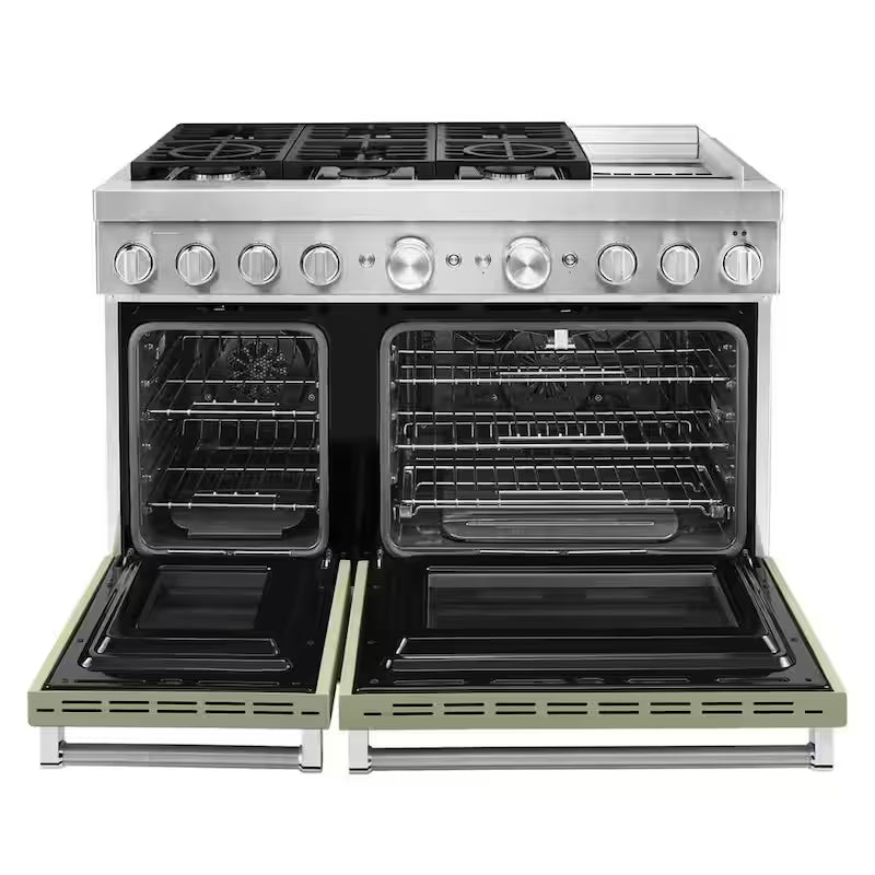 6.3 cu. ft. Smart Double Oven Dual Fuel Range with True Convection J9777