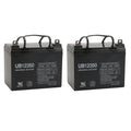 12V 35AH Sealed Lead Acid Battery - 2 Pack O2107