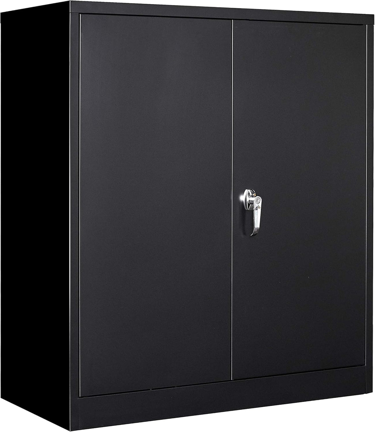 Black Tall Steel Locker Storage Cabinet J946023