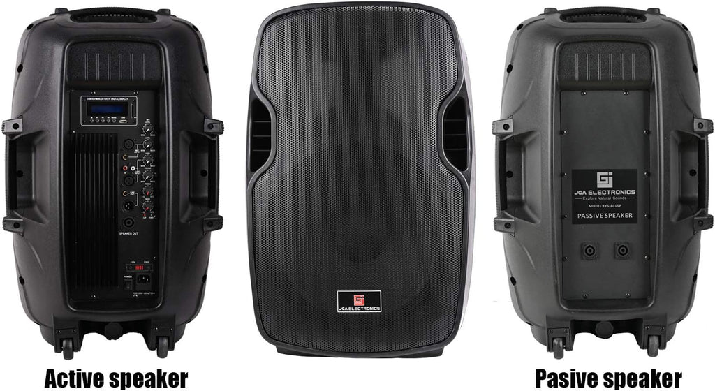 Powered PA Speakers 2-Way 15 Inch Pair A305