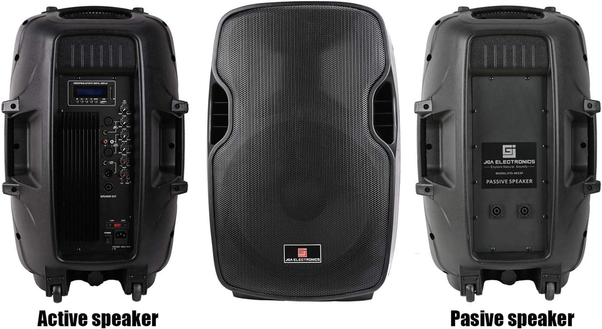 Powered PA Speakers 2-Way 15 Inch Pair A305