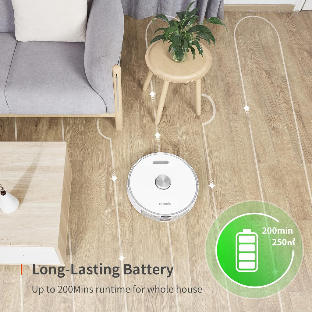 Robot Vacuum and Mop Combo Self Emptying 3000Pa Q299643