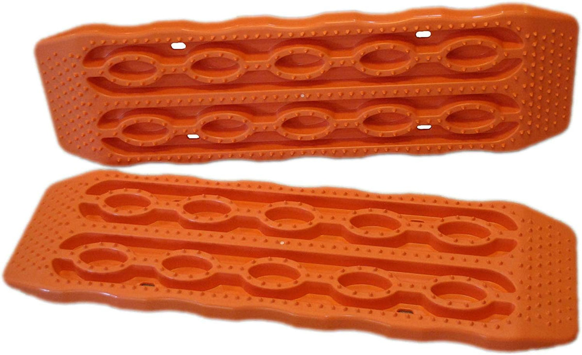 Orange Set of 2 Traction Mats L806