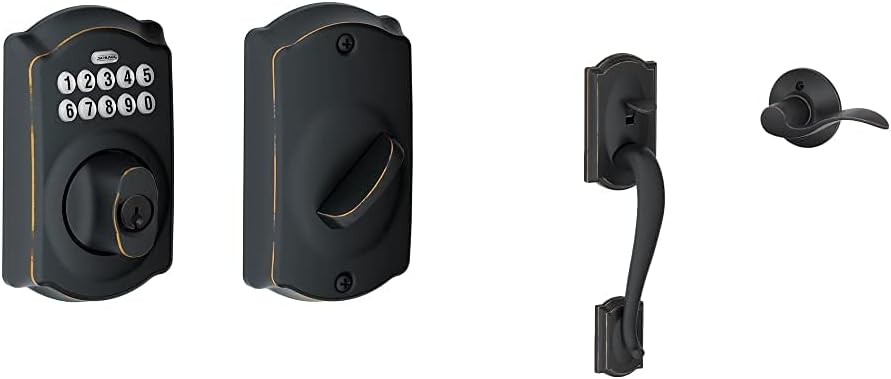 Keypad Deadbolt & Front Entry Handle V918