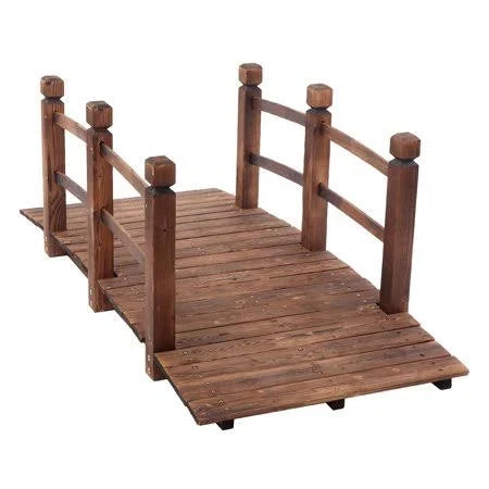 5 ft Gray Landscape Bridge H714