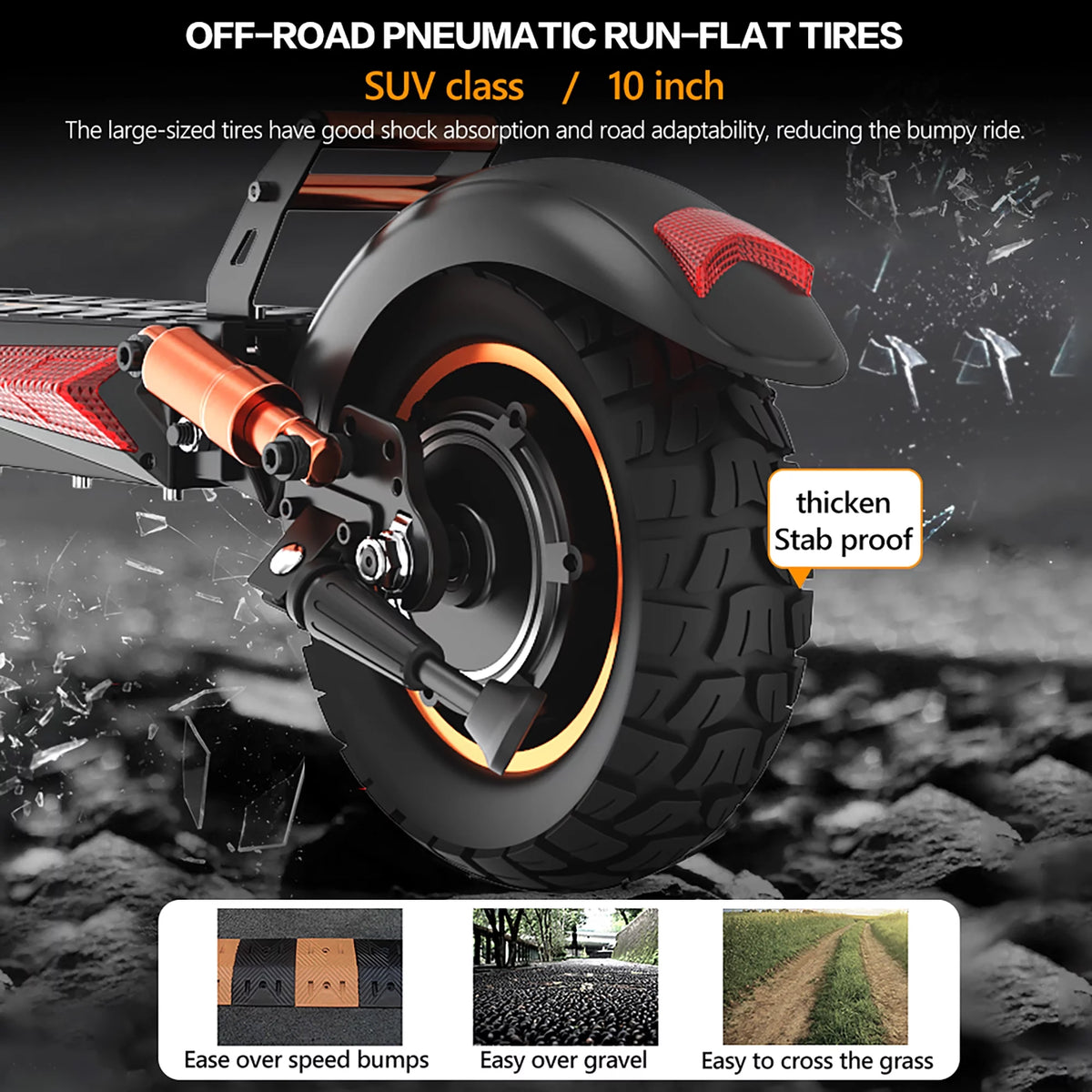 800W Foldable Electric Scooter with Seat N915