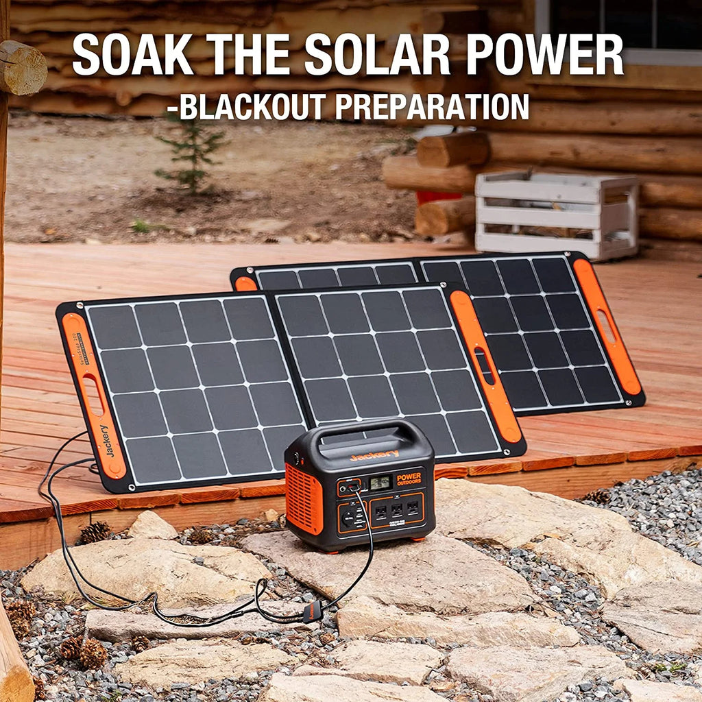 100W Portable Solar Panel E248