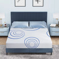 King 8 Inch Bamboo Charcoal Gel Memory Foam Mattress O7458