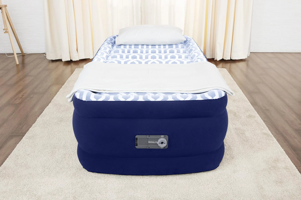 20" Twin Air Mattress with Built-in Pump E854