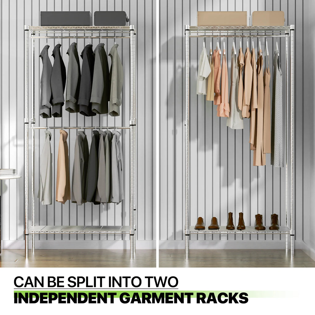 Carbon Steel Heavy Duty Garment Rack T35686