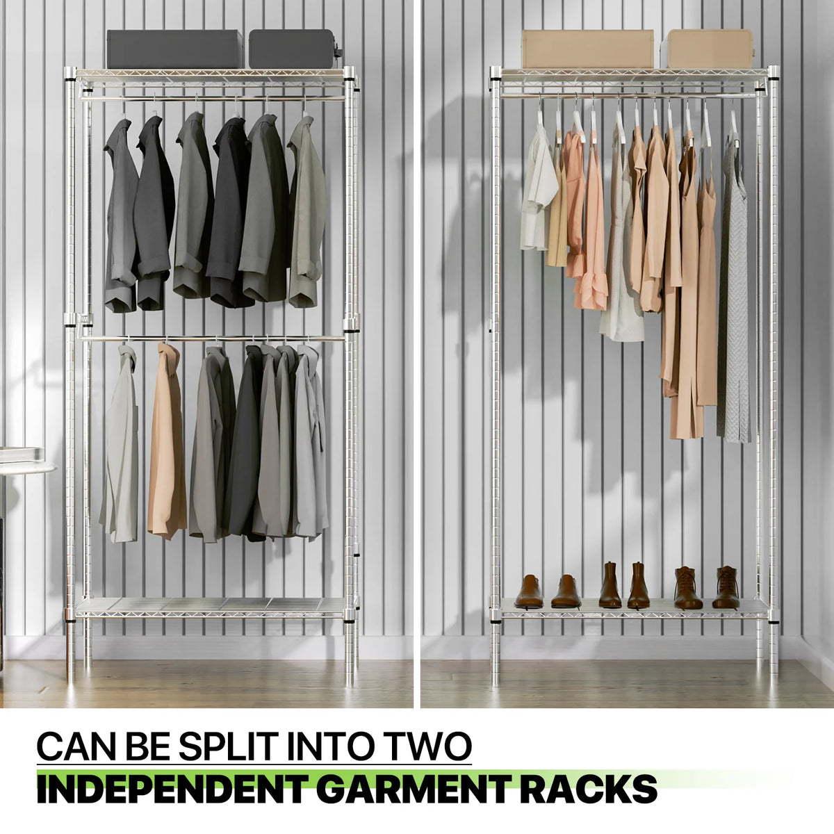 Carbon Steel Heavy Duty Garment Rack T35686