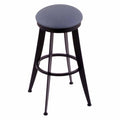 Black Wrinkle Swivel Stool K35573