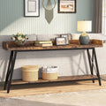 70.9 inch Narrow Sofa Table with Storage Shelf D5710