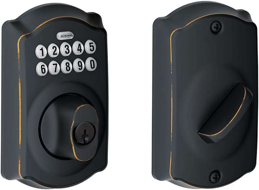 Keypad Deadbolt & Front Entry Handle V918