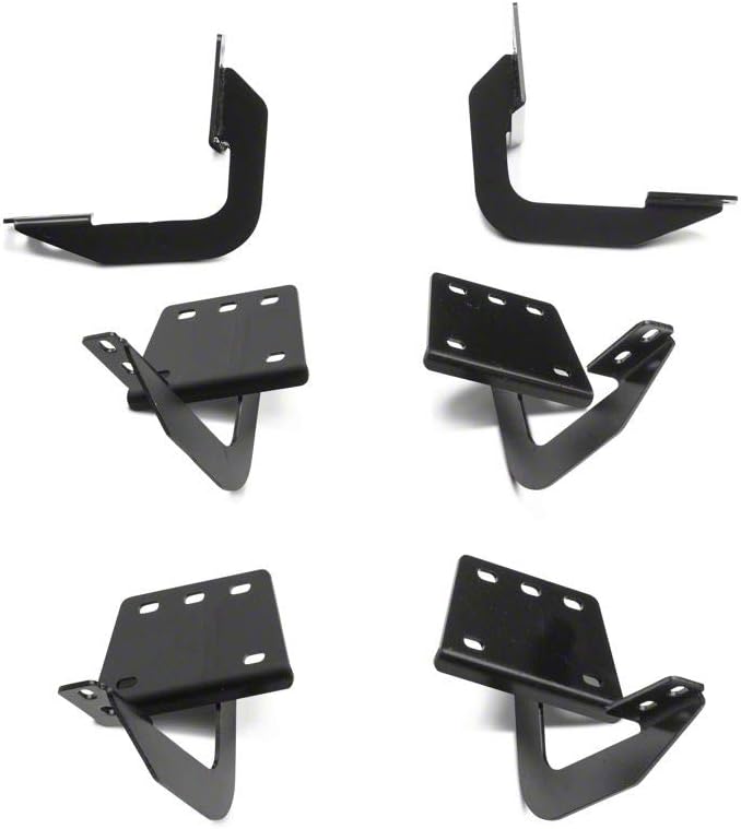 Stainless Steel 4-Inch Oval Bent End Side Step Bars I14173