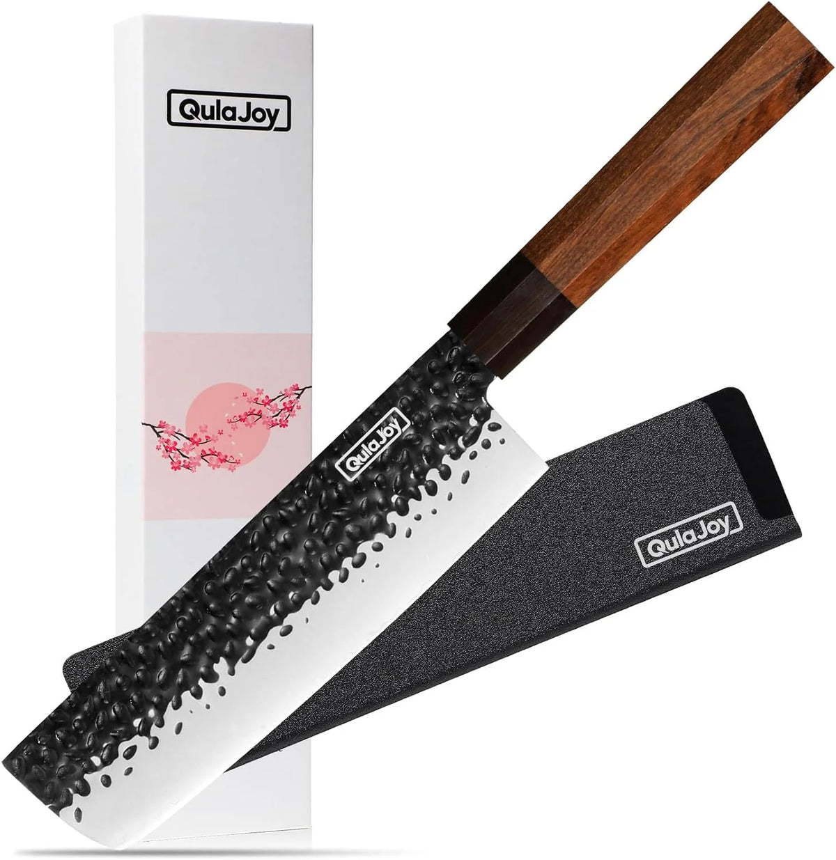 7 Inch Nakiri Chef Knife with Sheath S2052