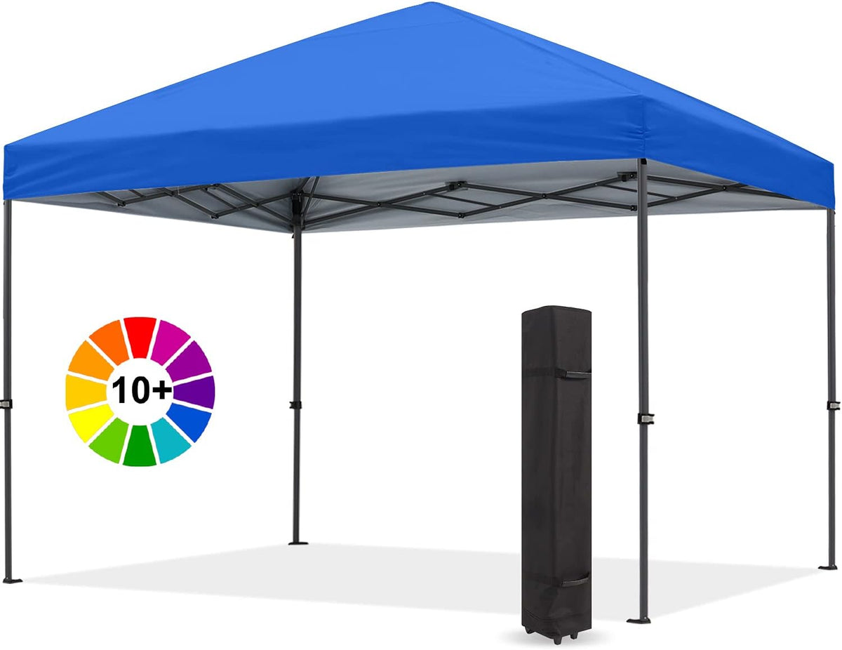 Beige 10x10 Pop up Canopy Tent K48606