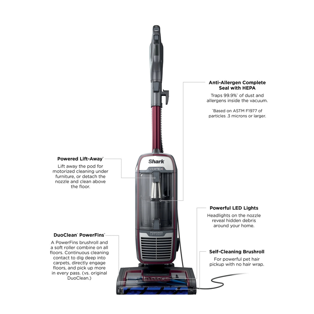 Upright Multi Surface Vacuum Cleaner with Self-Cleaning Brushroll V87813