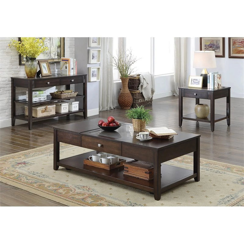 Espresso Lift-top Wood Coffee Table G50860