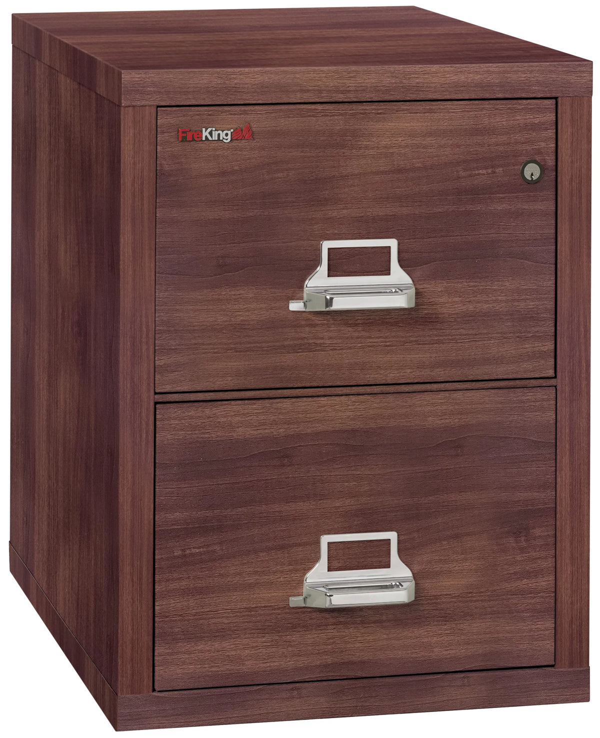 Light Walnut 2 Drawer Legal Fire Resistant File Cabinet E493