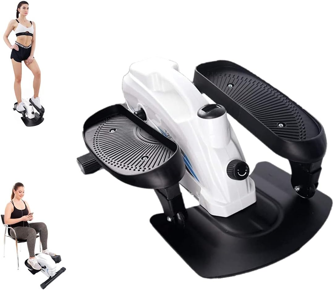 Mini Elliptical Machine with Display Monitor and Adjustable Resistance U41536