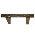 Basswood Bark Edge Wall Shelf H10208