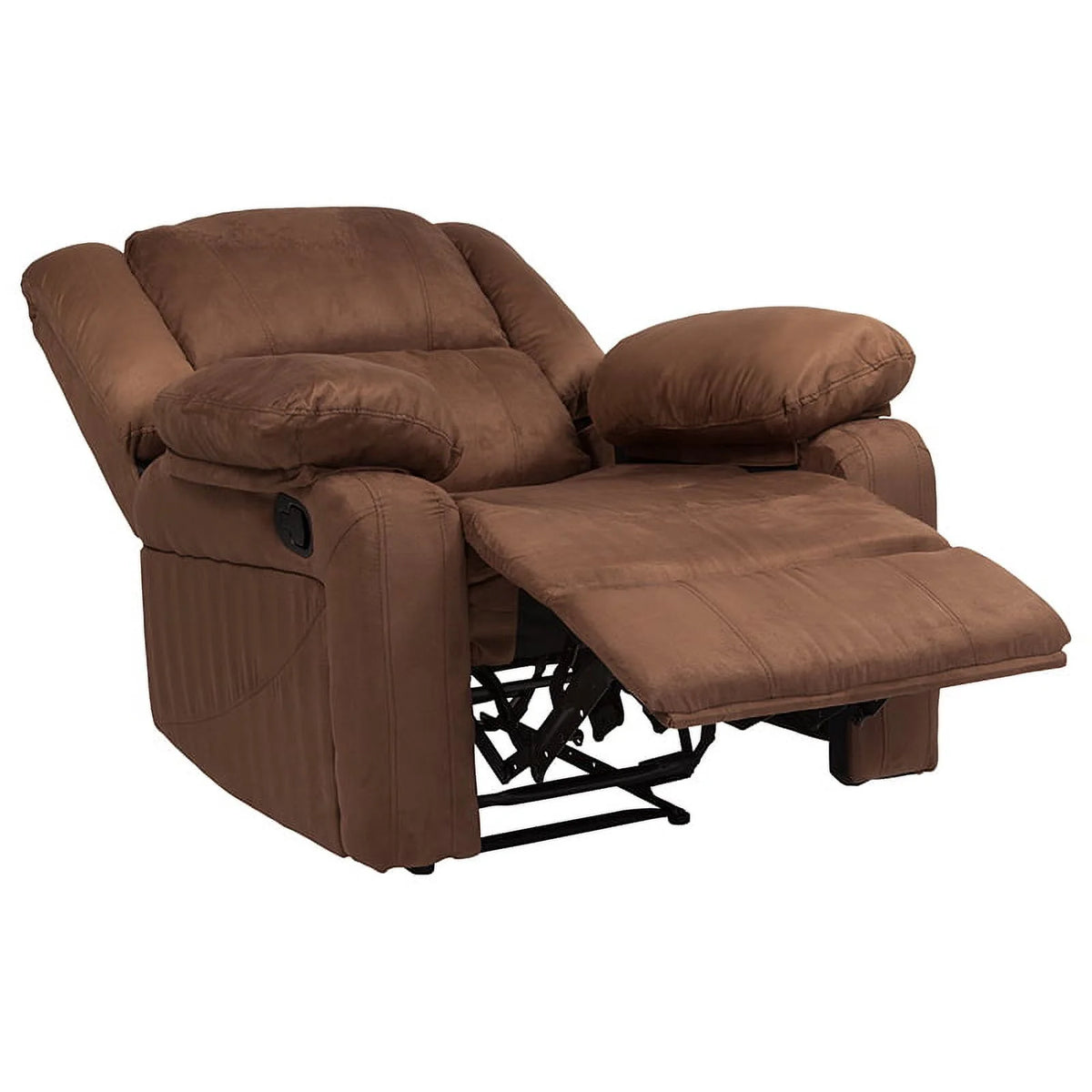 Chocolate Brown Microfiber Recliner N270