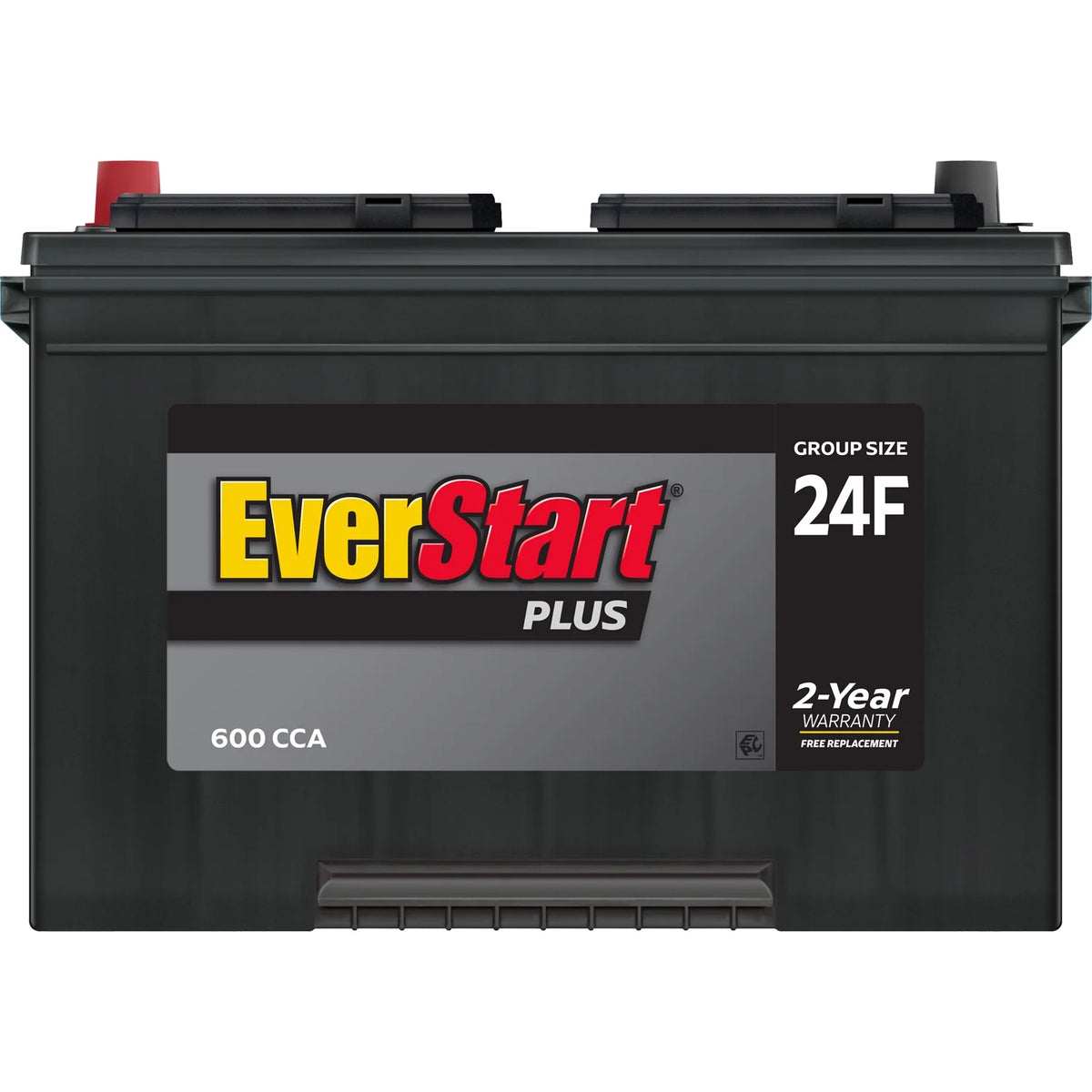 Lead Acid Automotive Battery Group Size 24F 12 Volt 600 CCA F81796