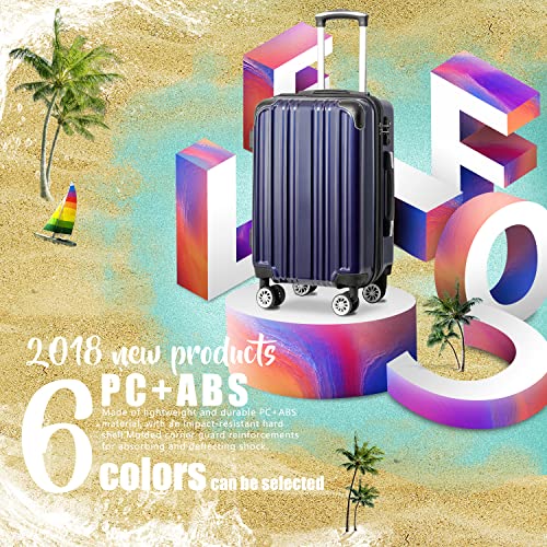 Expandable PC+ABS Spinner Luggage 20in 24in 28in V240