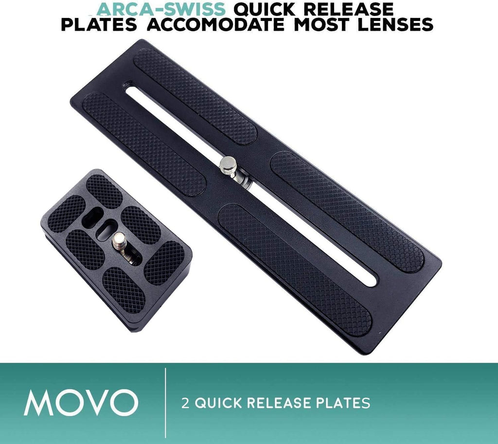 Carbon Fiber Gimbal Tripod Head with Arca-Swiss Quick-Release Plates O6026