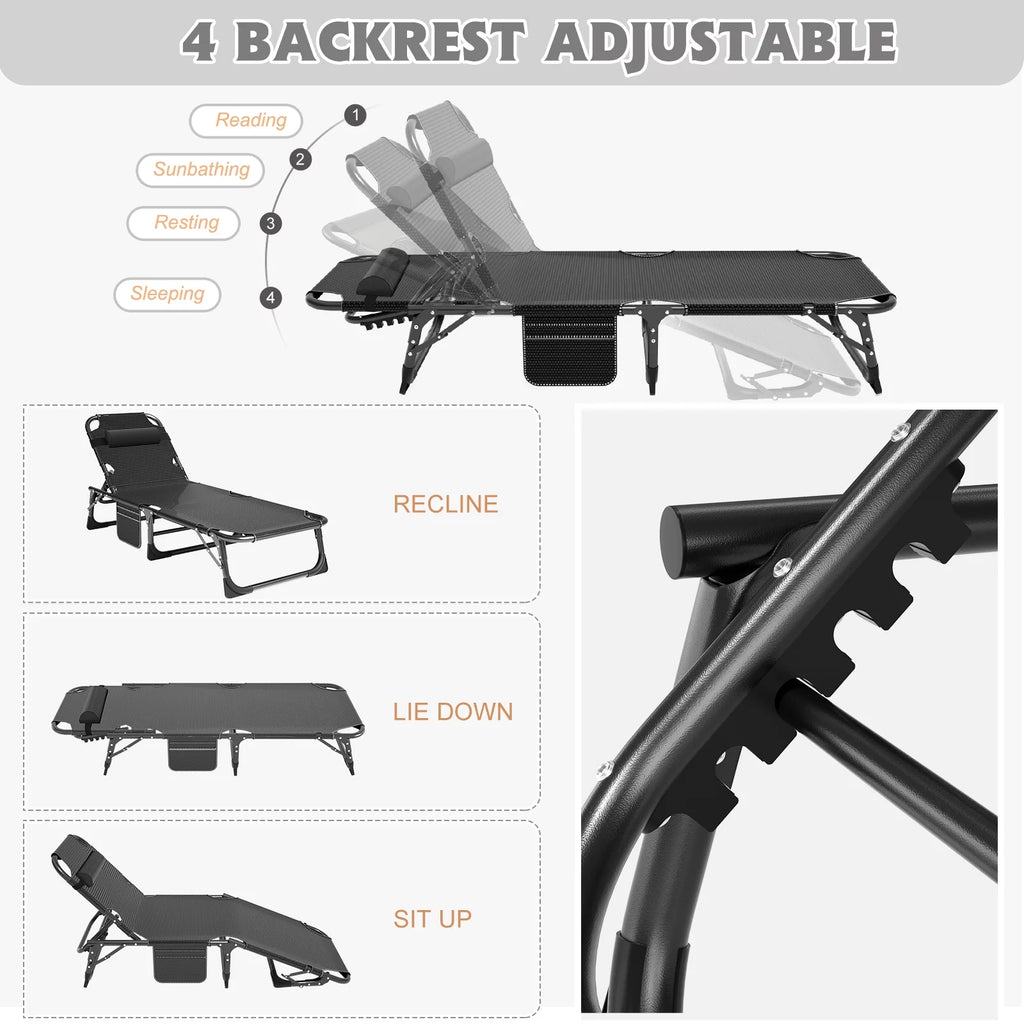 Folding Camping Cot Bed Z3096