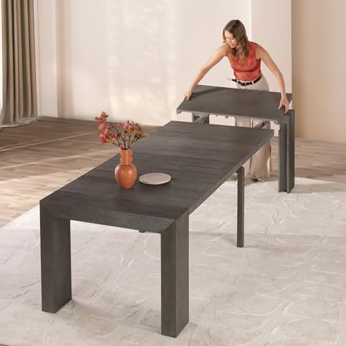 Extendable Solid Wood Dining Table A417757