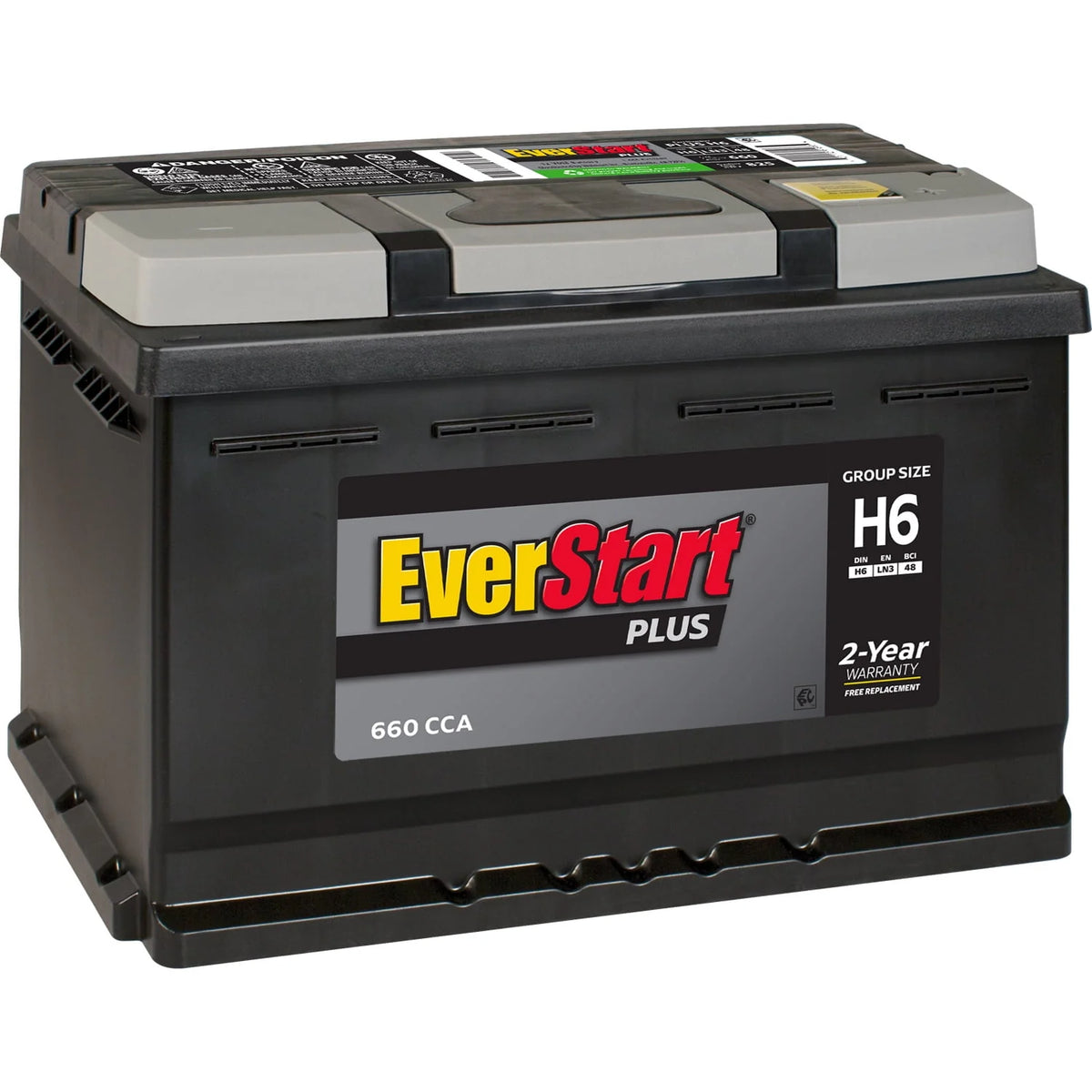 Lead Acid Automotive Battery Group Size H6 12 Volt 660 CCA M494511